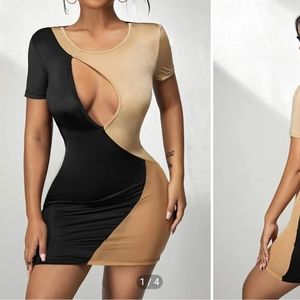 Cut out bodycon dress